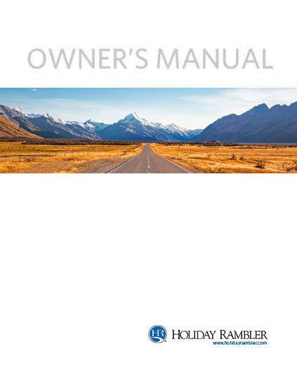 Holiday Rambler Owner Manuals